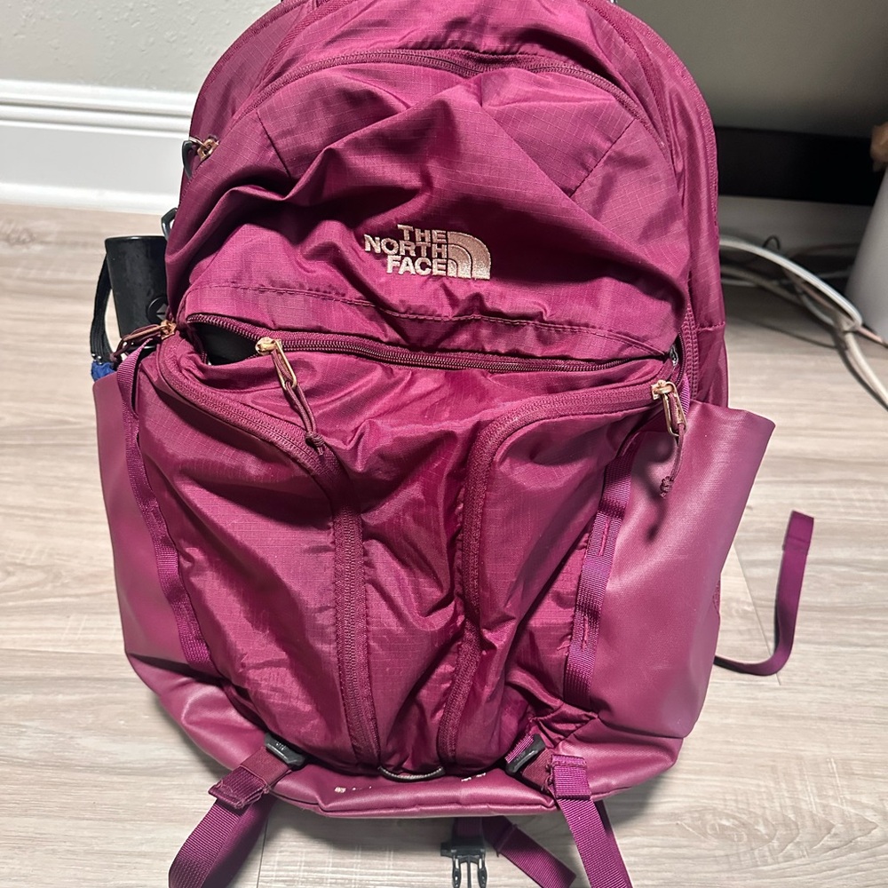 The North Face Magenta Backpack